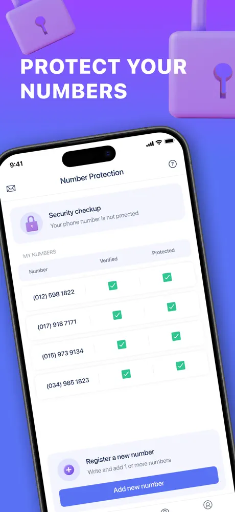 Number Finder App - Call History